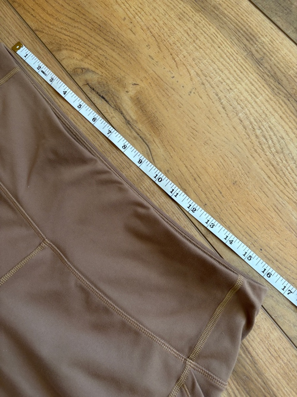 DSG Tan Brown High-Waist Leggings Size XL - Picture 4 of 5